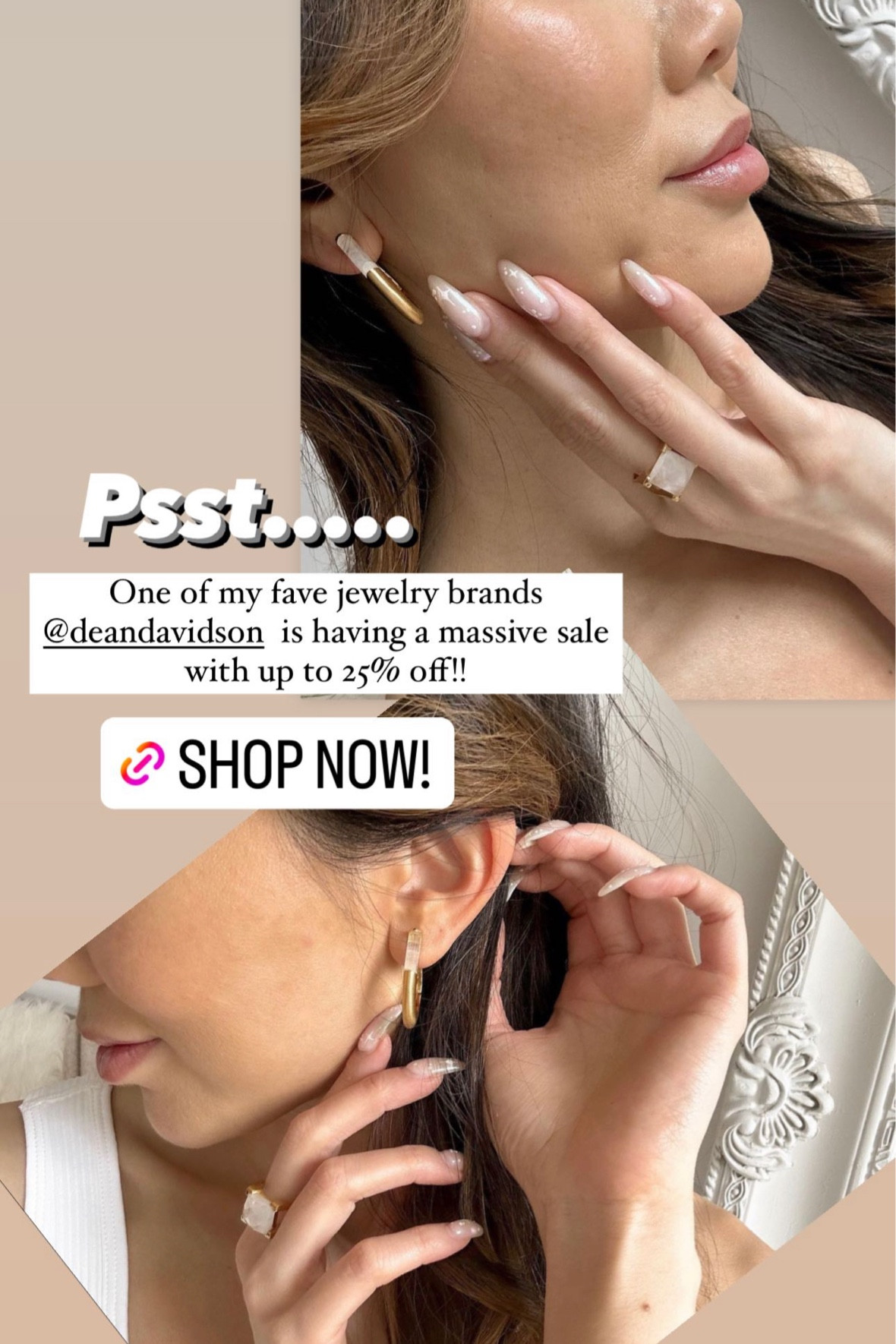 One of my favourite jewellery brands, Dean Davidson is having a massive sale on right now with up to 25% off. Here are some of my favourite pieces that I own and love.

#LTKsalealert #LTKSale #LTKSeasonal