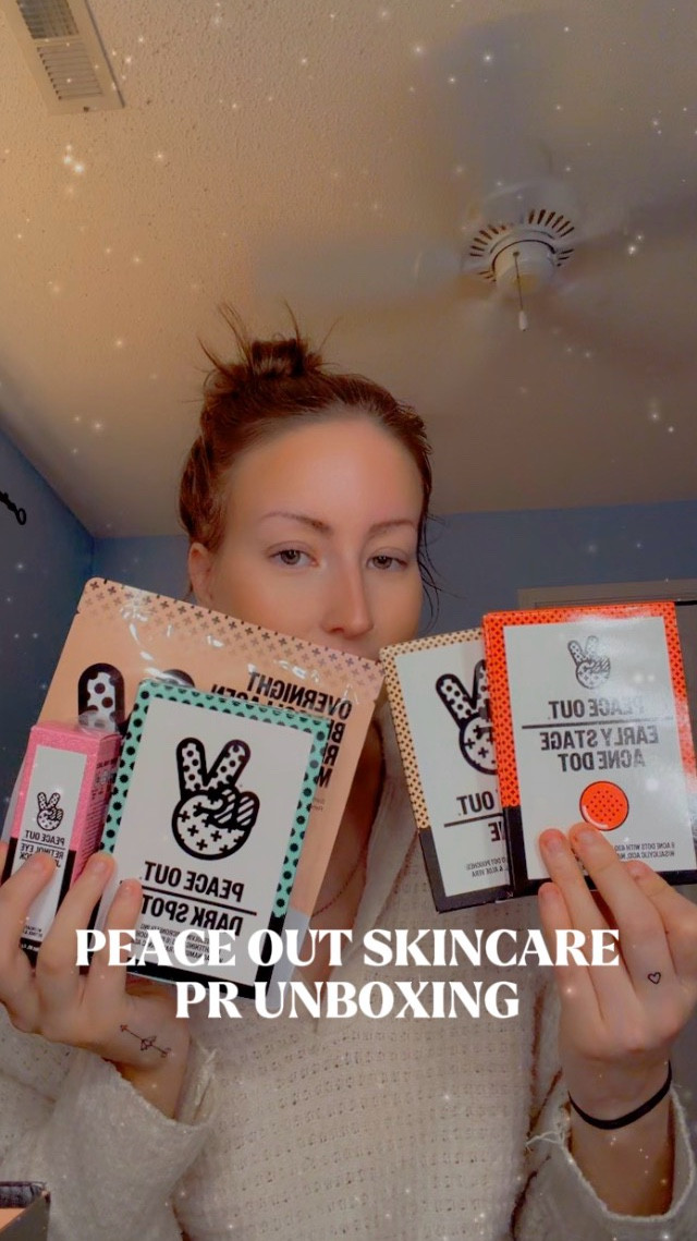 peace out skincare pr 👀🥰💓

#LTKFindsUnder50 #LTKBeauty #LTKU