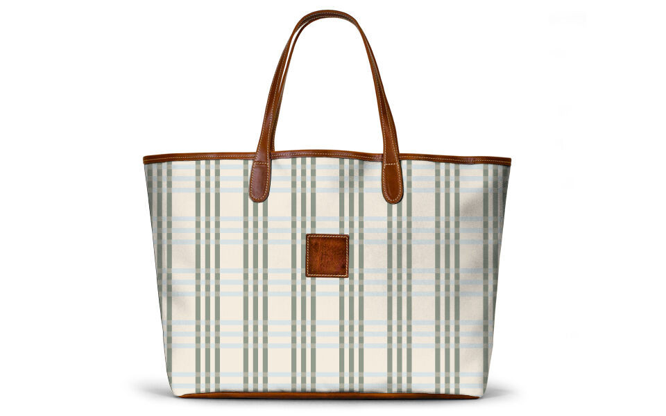 St. Anne Tote - Leather Patch | Barrington Gifts