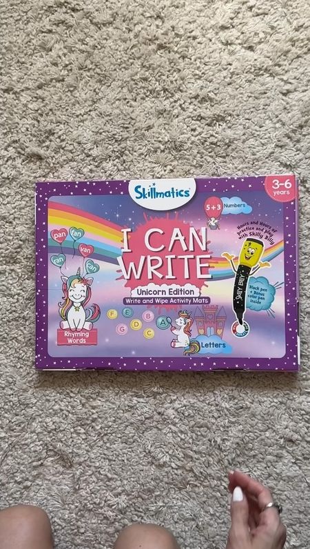 For all the parents and/or teachers, we have been loving this little preschool learning kit for Charli! She has so much fun working on it and she’s learning while she plays! It has everything from numbers and letters to patterns and drawing. Very helpful in teaching her to write! 

#LTKVideo #LTKKids #LTKSummerSales