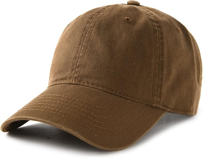 Men and Women Vintage Washed Distressed Cotton Baseball Cap Plain Blank Adjustable Classic Baseba... | Amazon (US)