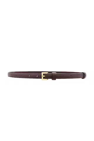 SHASHI Mia Skinny Belt in Brown from Revolve.com | Revolve Clothing (Global)