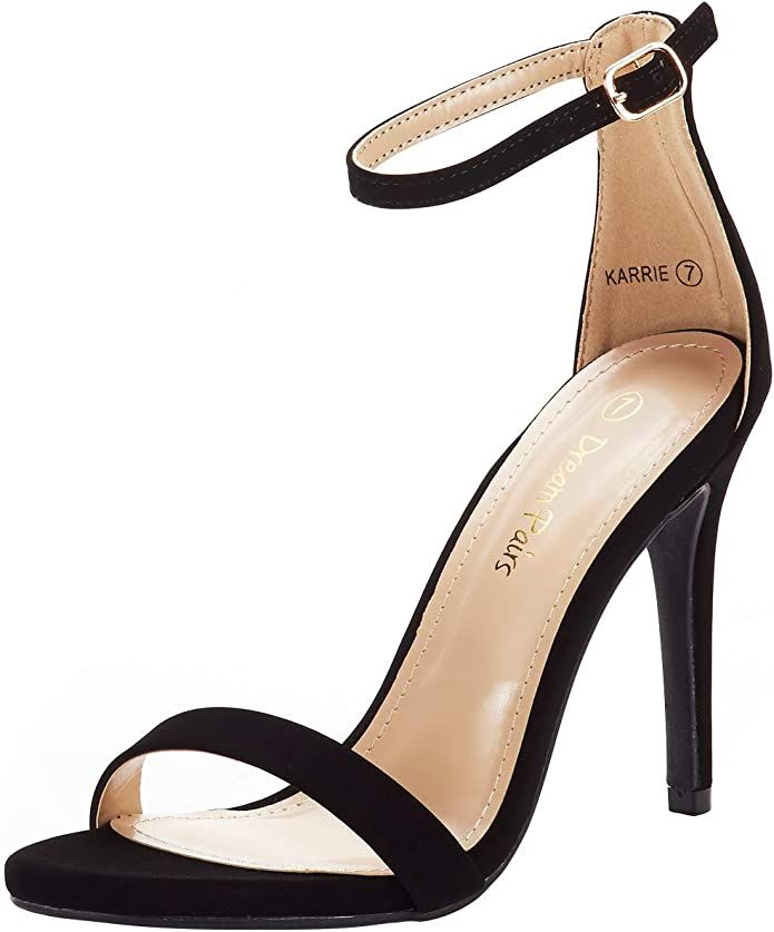 DREAM PAIRS Women's Karrie High Stiletto Pump Heeled Sandals | Amazon (US)