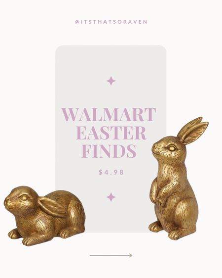 Walmart Easter decorations under $5! 

#LTKFind #LTKhome #LTKSeasonal