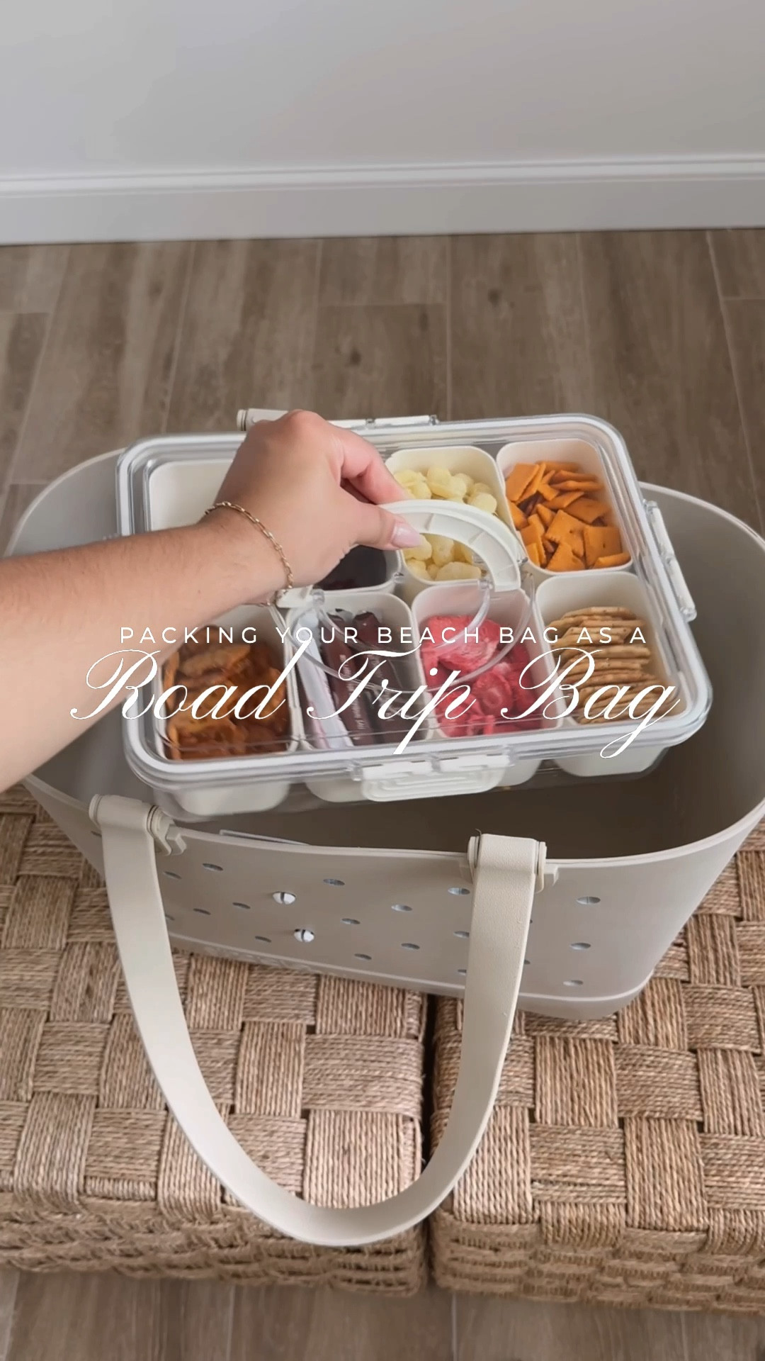 Pack my road trip bag with me 🚙

If you don’t know how to pack your beach bag in your luggage for a roadtrip, use it as a road trip bag 🤍 
What I packed in my bag:
+ snack box
+ first aid kit
+ meds
+ pouch with cables and chargers
+ pouch for sanitizer, wipes, chapstick, pens, scrunchies
+ garbage bags
+ laptop
+ watter bottle
 
Link in bio to shop on my @shop.LTK 

#amazonfinds #carorganization #amazonfinds2024 #founditonamazon #amazonfavorites #amazonmusthaves  #organized #amazonhome #amazon #beis #roadtrip #travelcharcuterie #beachtrip #packwithme #packingtips #packingideas  #roadtripping  
#Itktravel #bogg #beachbag #travelhack 

#LTKTravel #LTKFindsUnder100 #LTKSeasonal