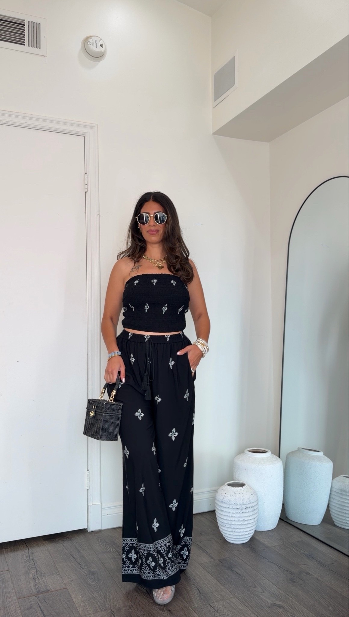 Summer matching set! So cute for brunch or vacation! Wearing medium and it’s pretty stretchy

#LTKootd #LTKSeasonal #LTKMidsize