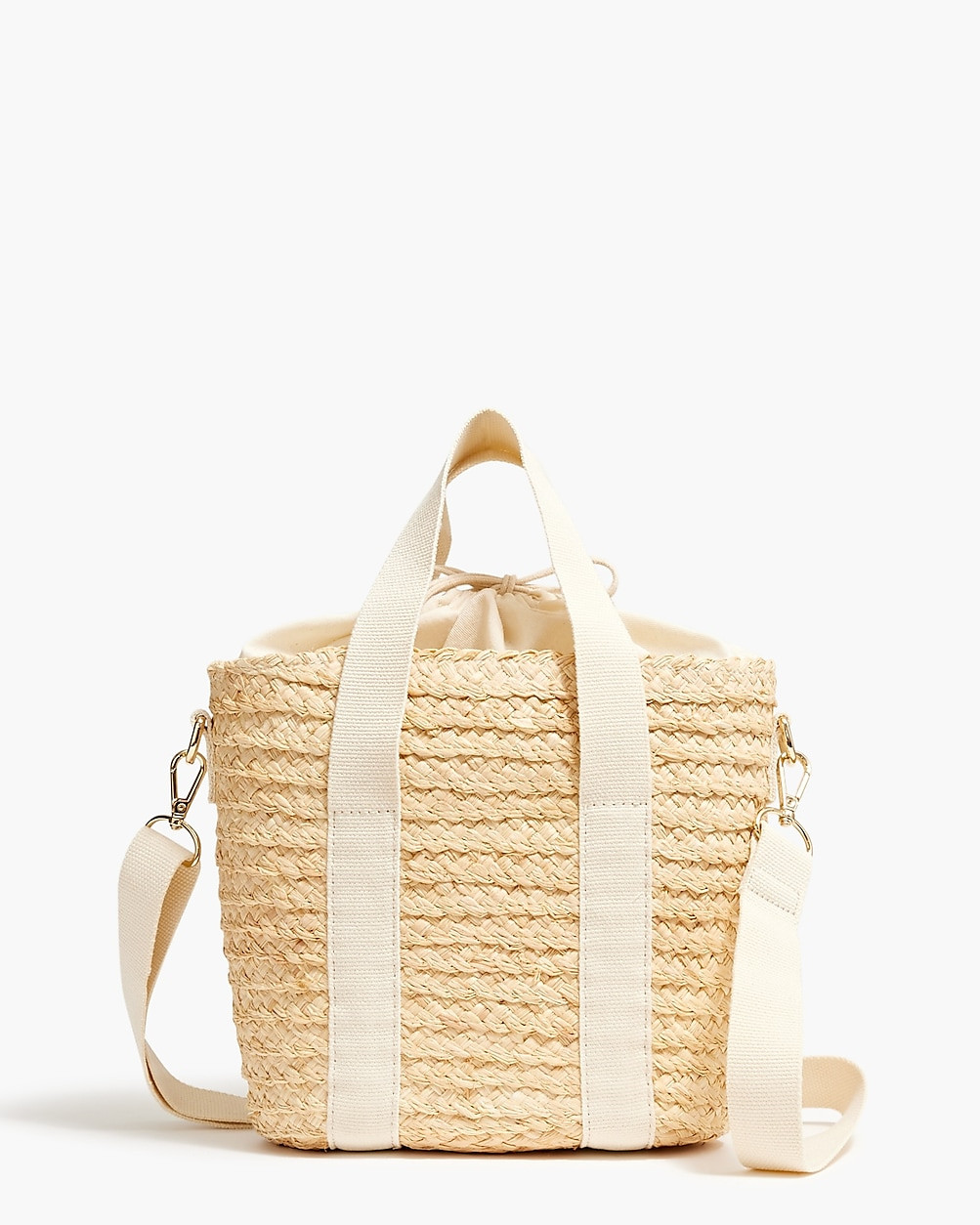 Raffia straw mini tote bag | J.Crew Factory