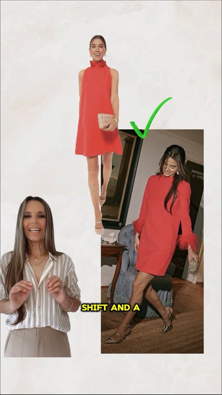 Red shift dresses that hide belly.

Linked several more great options 


#LTKwedding #LTKover40 #LTKmidsize
