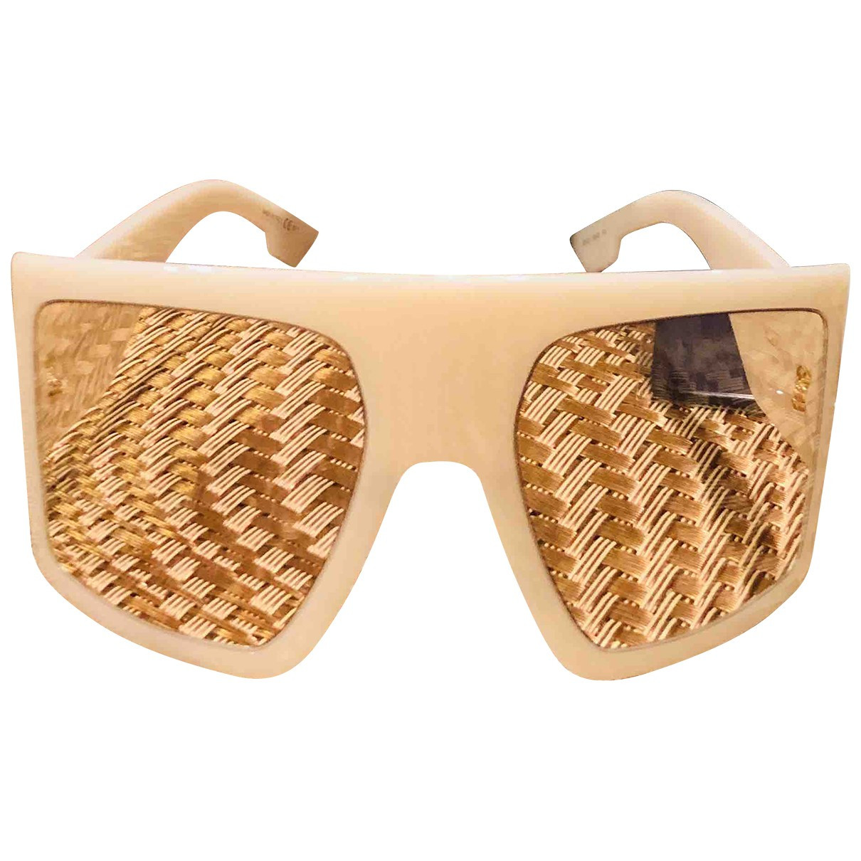 Dior Solight White Plastic Sunglasses | Vestiaire Collective (Global)