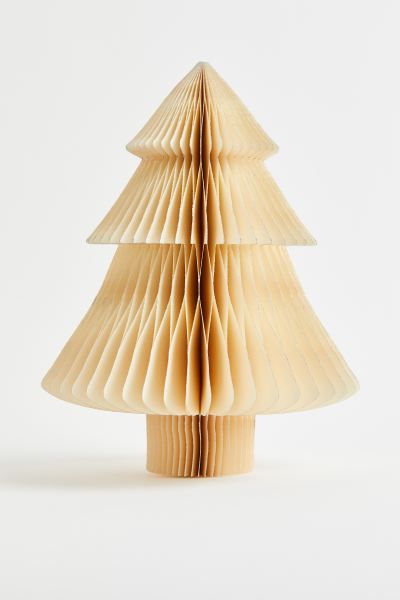 Paper Tree Christmas Decoration - Brown - Home All | H&M US | H&M (US + CA)