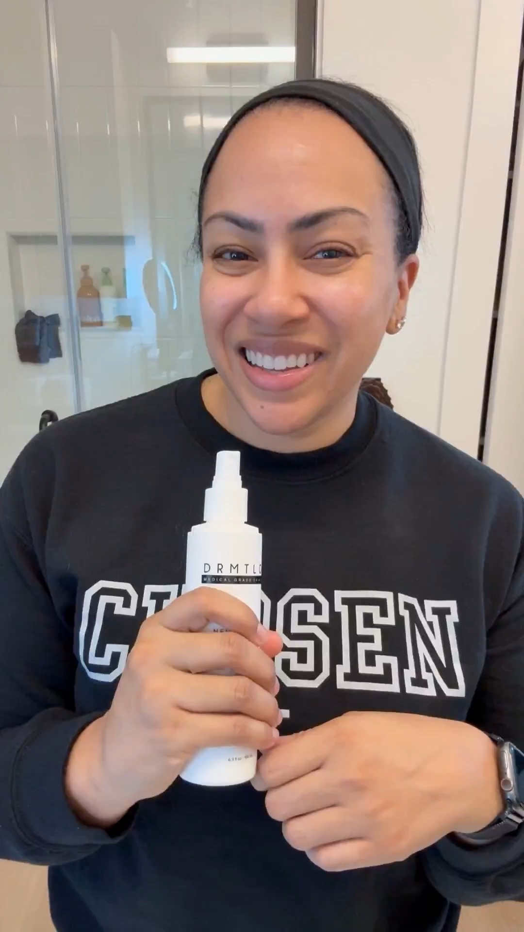 I’m loving DRMTLGY’s spray toners! Facial toner is an essential step that helps balance your skin’s pH after cleansing, remove any leftover residue, tighten the look of pores, and prep your skin to better absorb serums and moisturizers, creating a smoother texture, stronger skin barrier, and healthier glow overall! #Skincare #Glow #Skin 

#LTKOver40 #LTKBeauty #LTKFindsUnder50