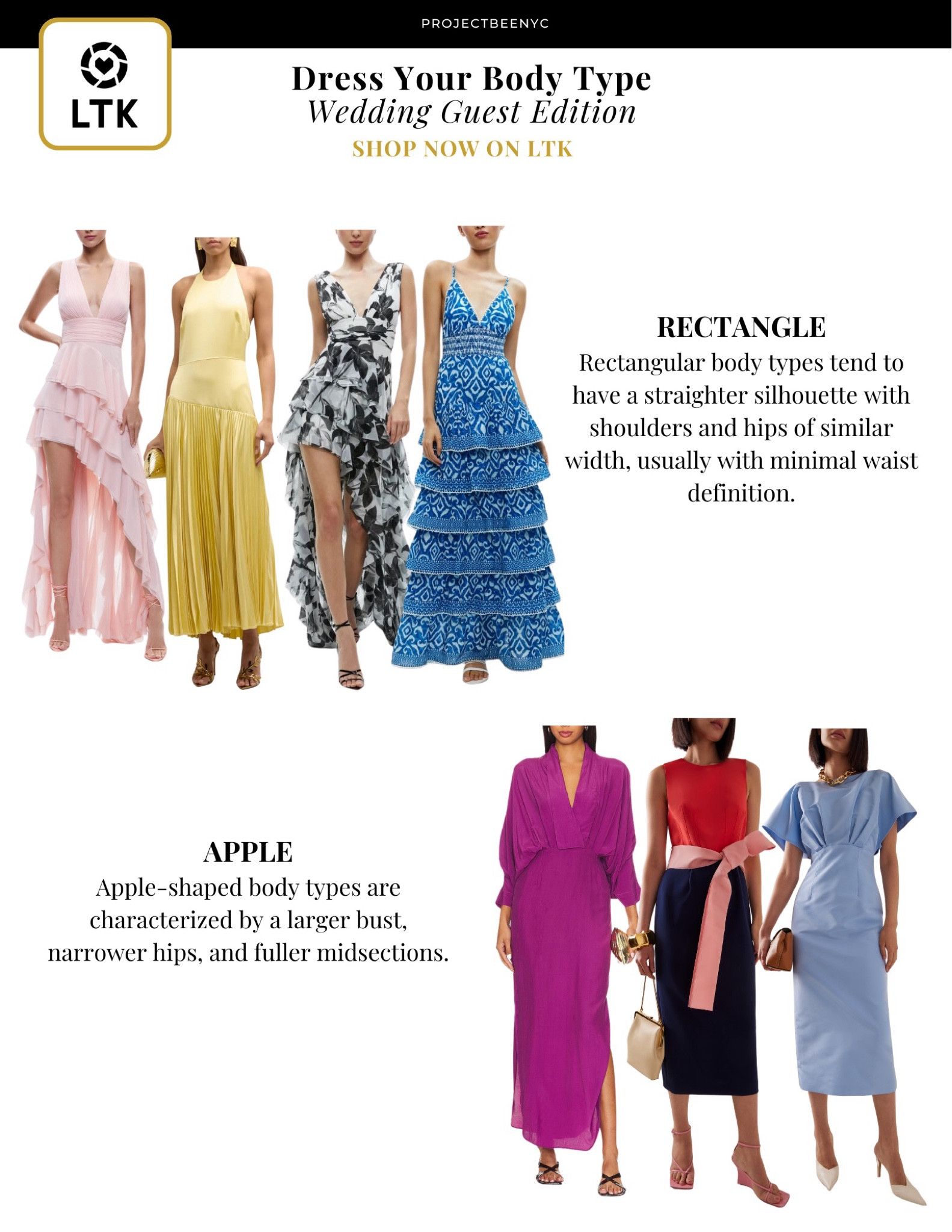 DRESS YOUR BODY TYPE - Wedding Guest

#LTKStyleTip #LTKShoeCrush