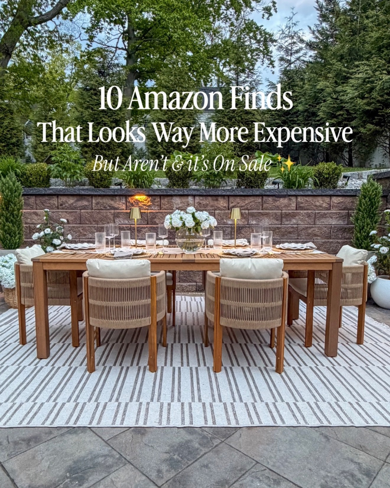 The secret to making your home look more expensive isn’t spending more... it’s finding the right pieces. 🤎

I rounded up my fave Amazon finds that look so much more expensive than they are, and the best part? Most are on sale right now. ✨🎉

#amazonfinds #amazonhome #homedecorfinds #designerlookforless #founditonamazon

#LTKSaleAlert #LTKHome