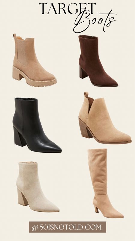 Target Boots | Target Finds | Ankle Boots | Lugg Boots | Booties | Knee High Boots

#LTKHoliday #LTKHolidaySale #LTKshoecrush
