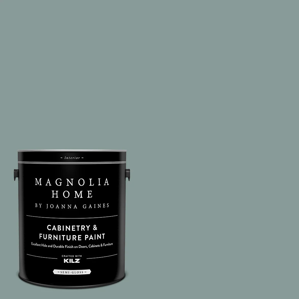 Magnolia Home Magnolia Home by Joanna Gaines Semi-gloss Sir Drake MAG011 Tintable Cabinet Furniture Paint Enamel ( 1-gallon ) | MAG011-4082238 | Lowe's