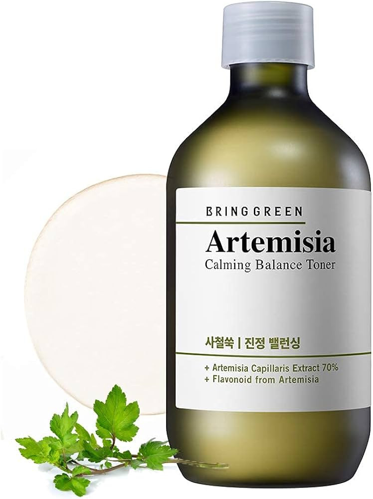 BRING GREEN Artemisia Calming Balance Toner | Daily Skincare Routine for Redness Relief, Super Calming Facial Toner to Relieve Sensitive, Irritated Skin 8.45 Fl. Oz., 250ml | Amazon (US)