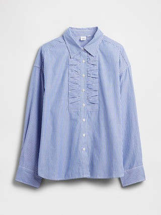 Oversized Shirt in Poplin | Gap Factory