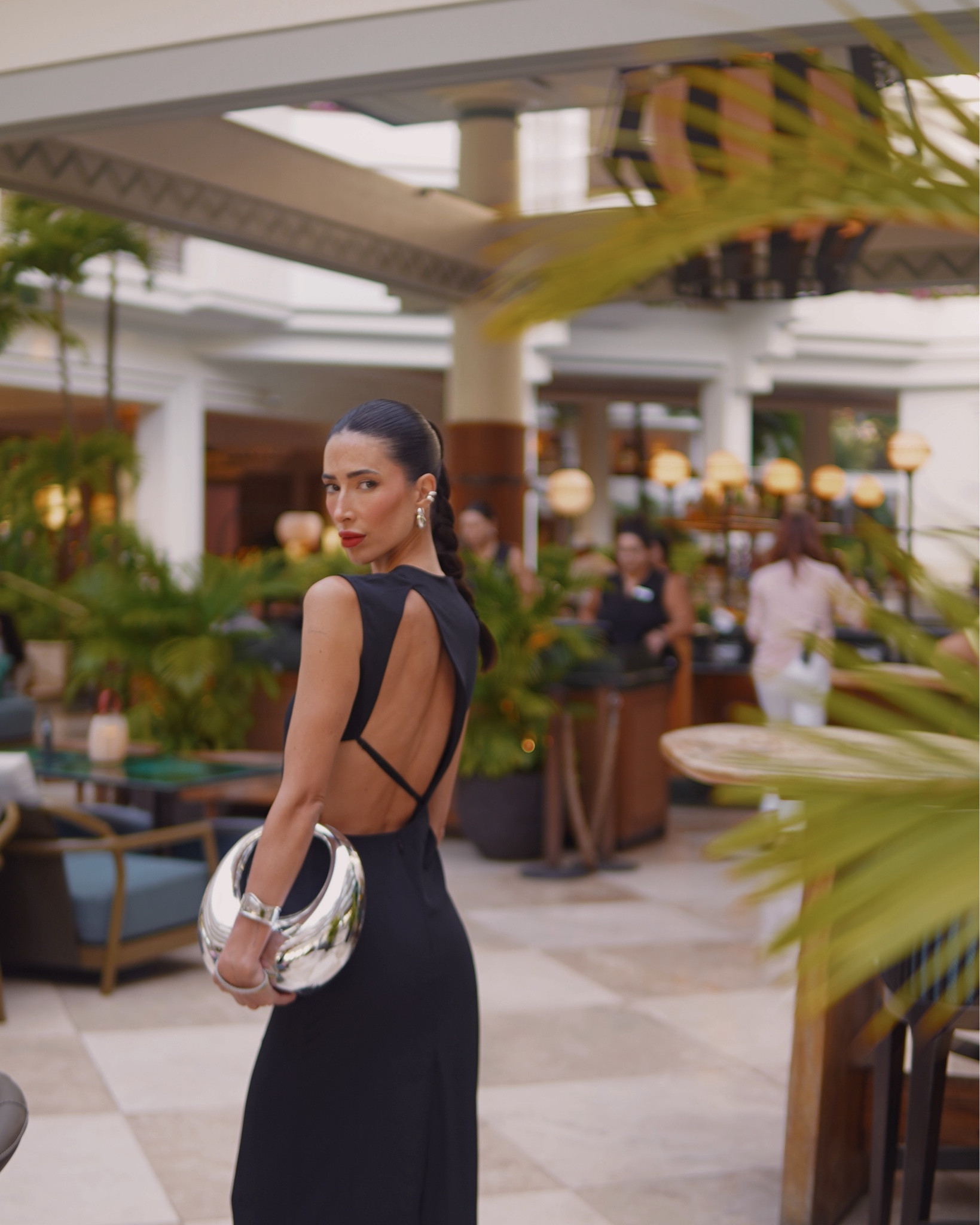 Sale alert, such a beautiful dress for a capsule wardrobe great for multiple occasions & everyone thought the bag was super expensive as well (it’s not ;)!) #partydress #blackdress #vacationdress #vacationoutfit 

#LTKitbag #LTKsalealert #LTKfindsunder50