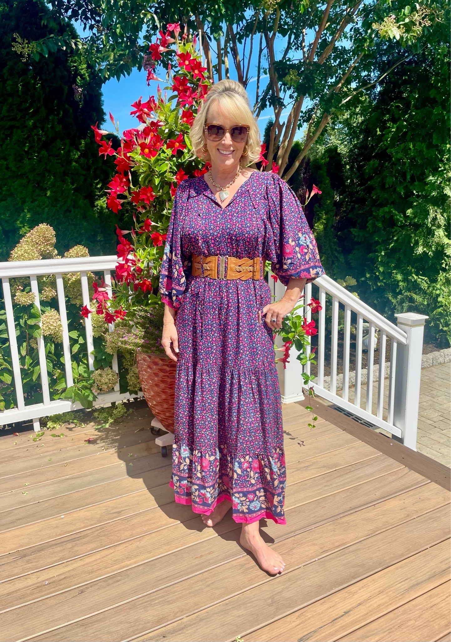 This flowy boho dress from Amazon is my favorite thing to wear when I’m looking for something that’s comfy, cute, and easy to style! It looks adorable on its own or paired with a belt and then add your go-to jewelry, shoes, and a purse and you’re ready to go in no time! Shop my look!

#LTKSeasonal #LTKgrwm #LTKootd