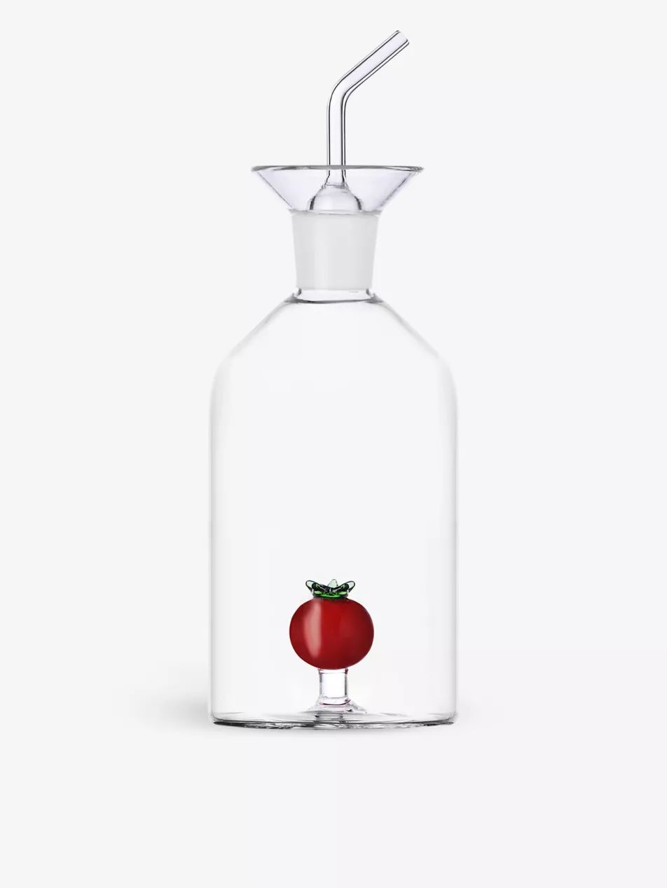 Vegetables Tomato borosilicate-glass oil bottle 19cm | Selfridges