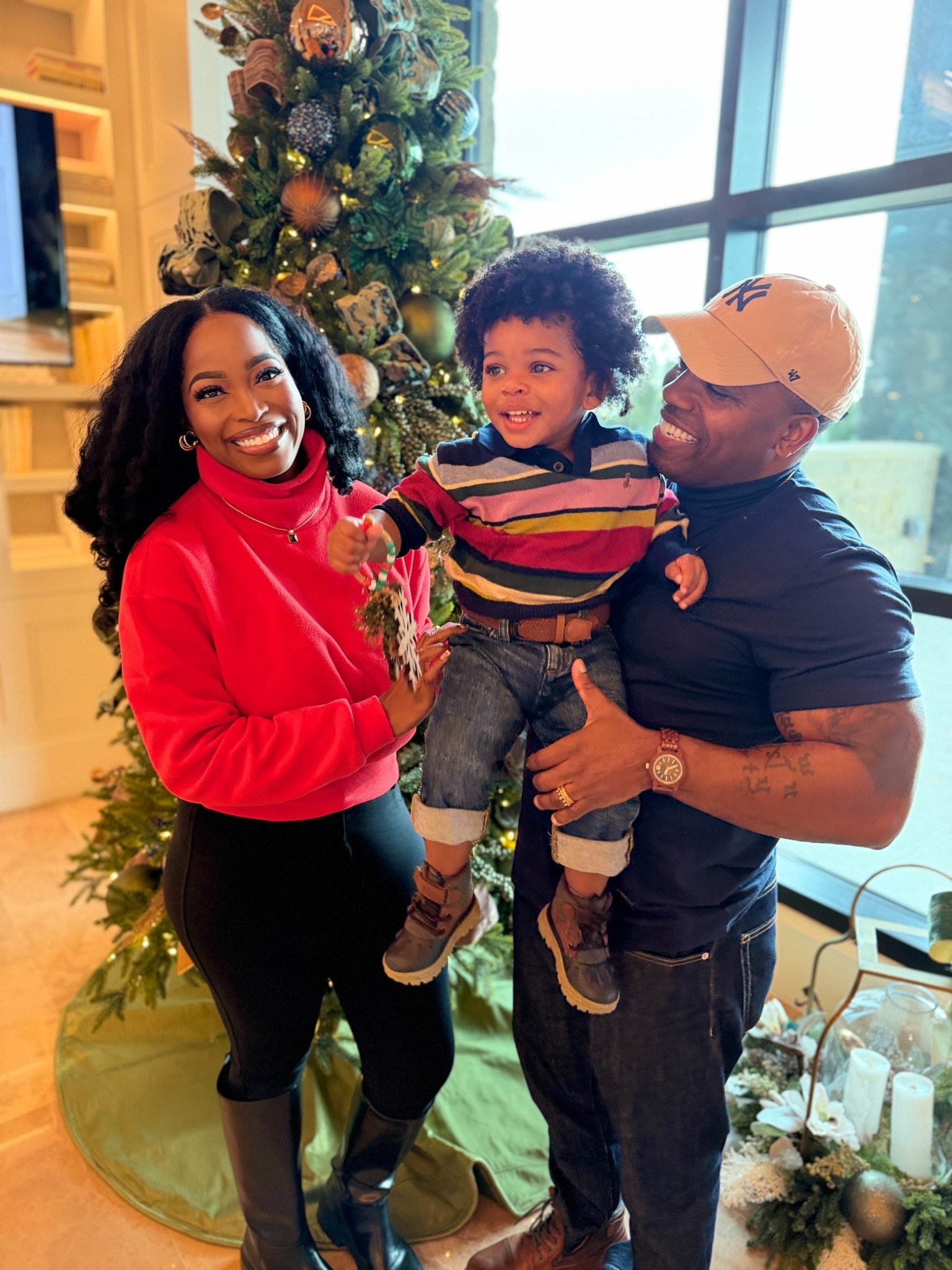 Shop my mock neck turtleneck, low heel boots and baby boys outfit 💙

#LTKKids #LTKU #LTKootd