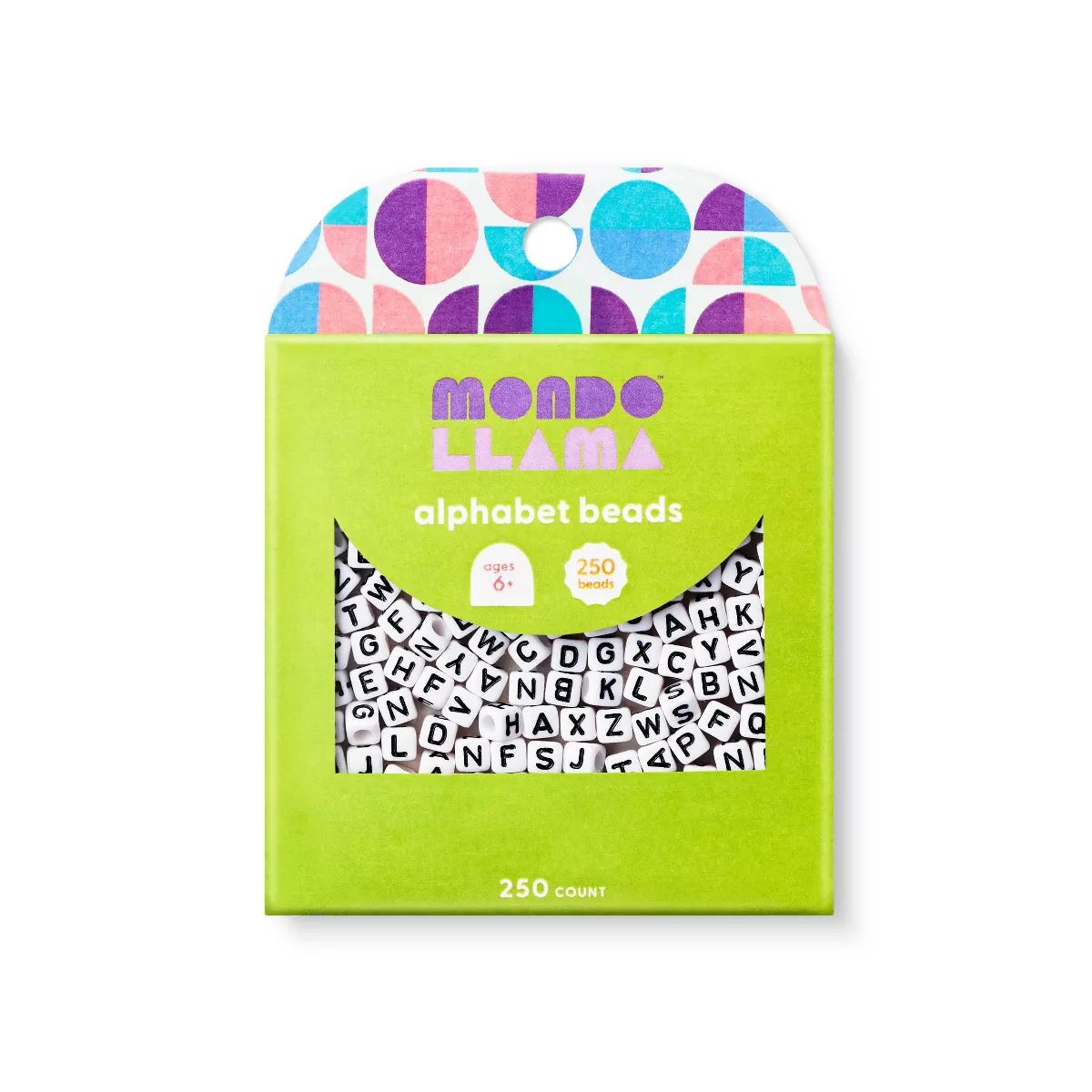 250ct Alphabet Jewelry Beads - Mondo Llama™ | Target