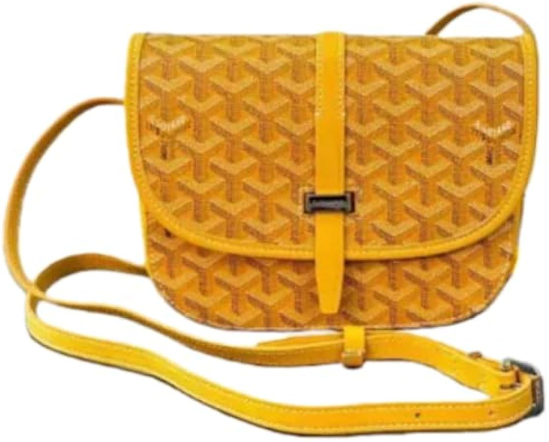 Vintage Inspired Saddle Bag for Women - Printed Pattern Crossbody Purse with Adjustable Strap, PU... | Amazon (US)