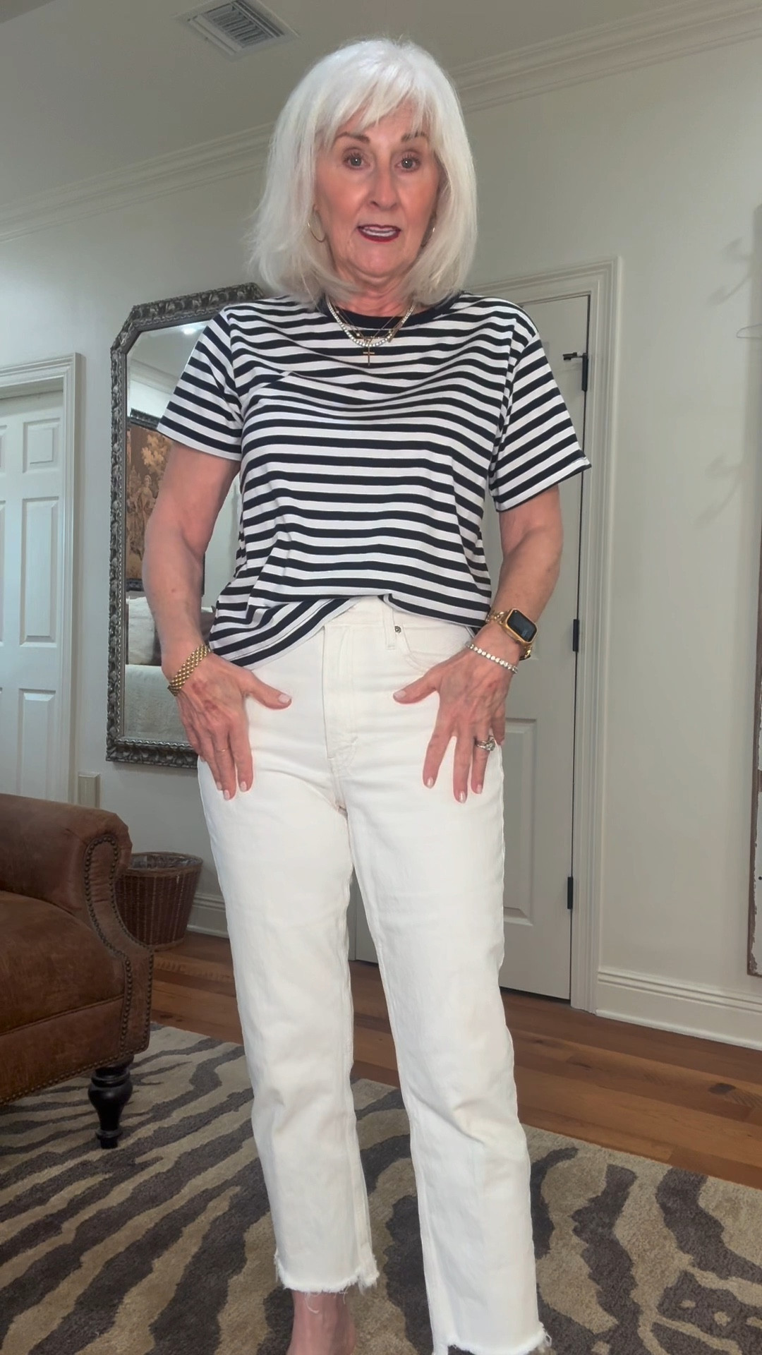 White pants are a staple and these are on SALE!  Learn what pants look the best for your body and some style tips. 
Here’s a link to find your BODY TYPE.  https://www.calculator.net/body-type-calculator.html

#LTKStyleTip #LTKSaleAlert #LTKFindsUnder100