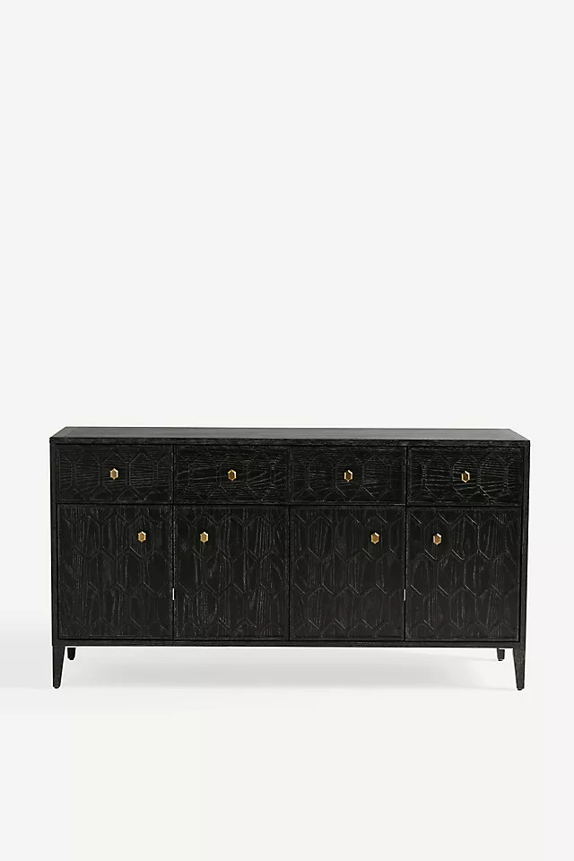 Textured Trellis Buffet | Anthropologie (US)