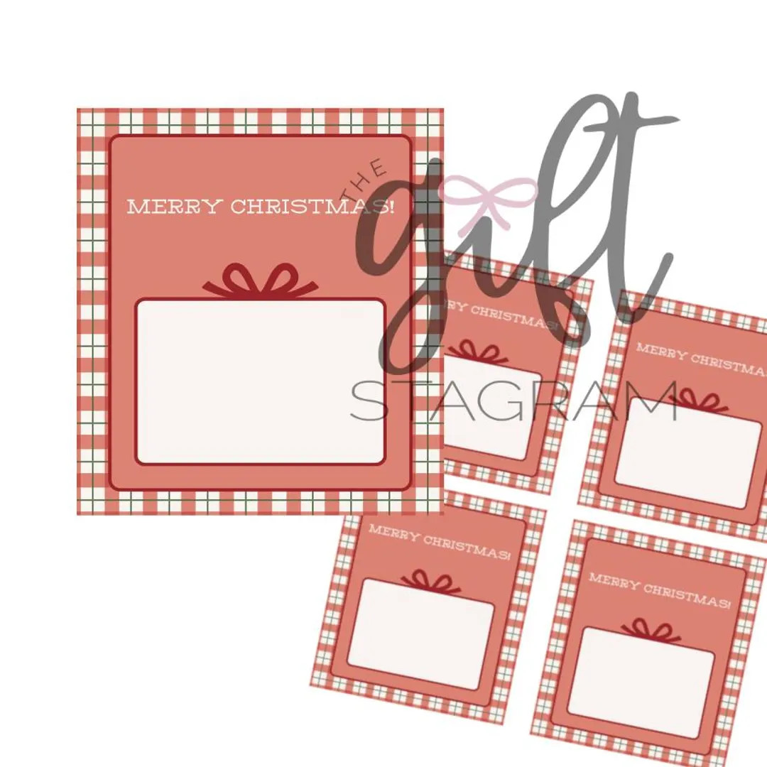Merry Christmas! Gift Card Holder | Christmas Gift Ideas | Tag for Gift Card |**giftcard Not Incl... | Etsy (US)