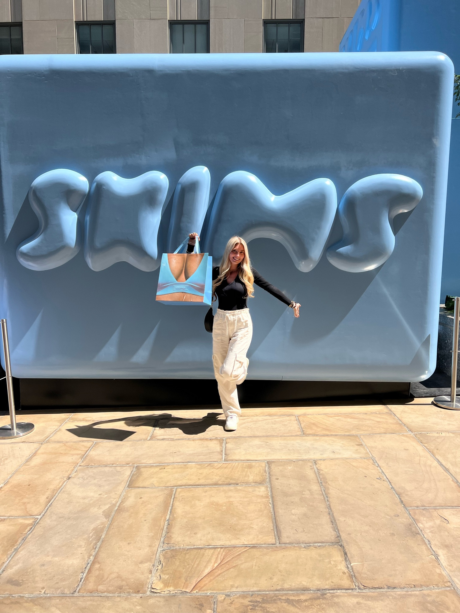 first stop : @skims pop-up 💙
•
we had the best time yesterday in the city! such a fun girls day! will be sharing more pics but here’s a few from the pop-up! we got to the pop-up around 9:50am and waited around 40 minutes which isn’t bad at all. I will share everything I got over on stories & TikTok! 
•
•
•


#LTKstyletip #LTKunder50 #LTKFind