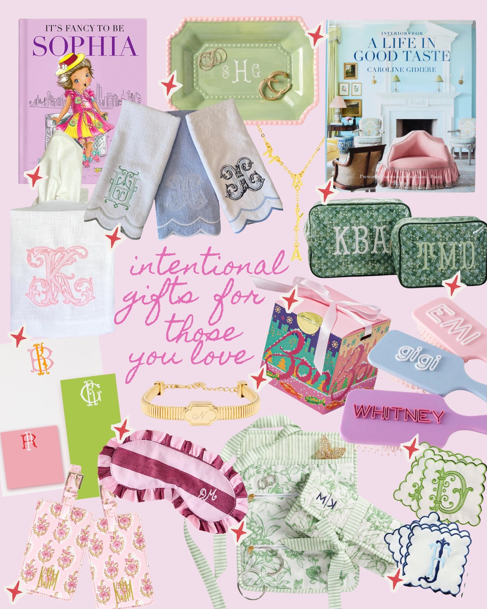 Intentional gift ideas under $50! Thoughtful gifts for her! Personalized gift ideas! Gifts for her! Gift inspiration! Gift guide! Christmas Wishlist! 

#LTKHoliday #LTKFindsUnder50 #LTKGiftGuide