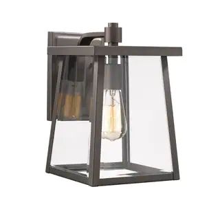 Transitional 1-light Oil Rubbed Bronze Outdoor Wall Sconce | Bed Bath & Beyond