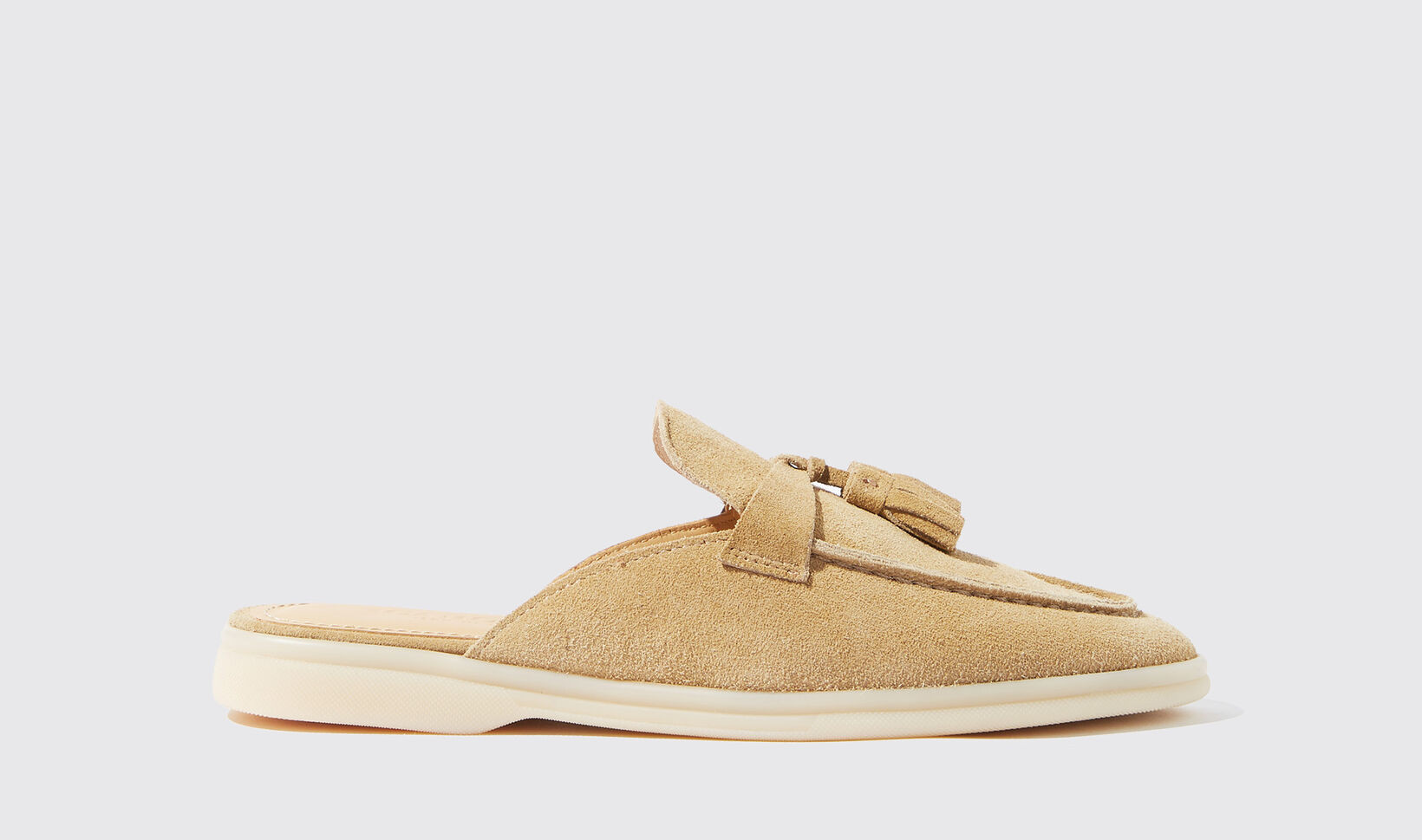 Lucrezia Beige Scamosciata Loafers for Women | Scarosso® | Scarosso