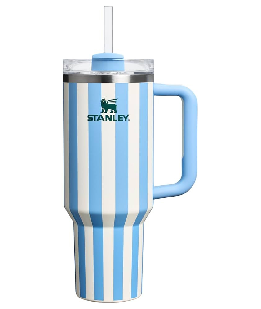 STANLEY Quencher H2.0 Tumbler with Handle and Straw 40 oz | Flowstate 3-Position Lid | Cup Holder... | Amazon (US)