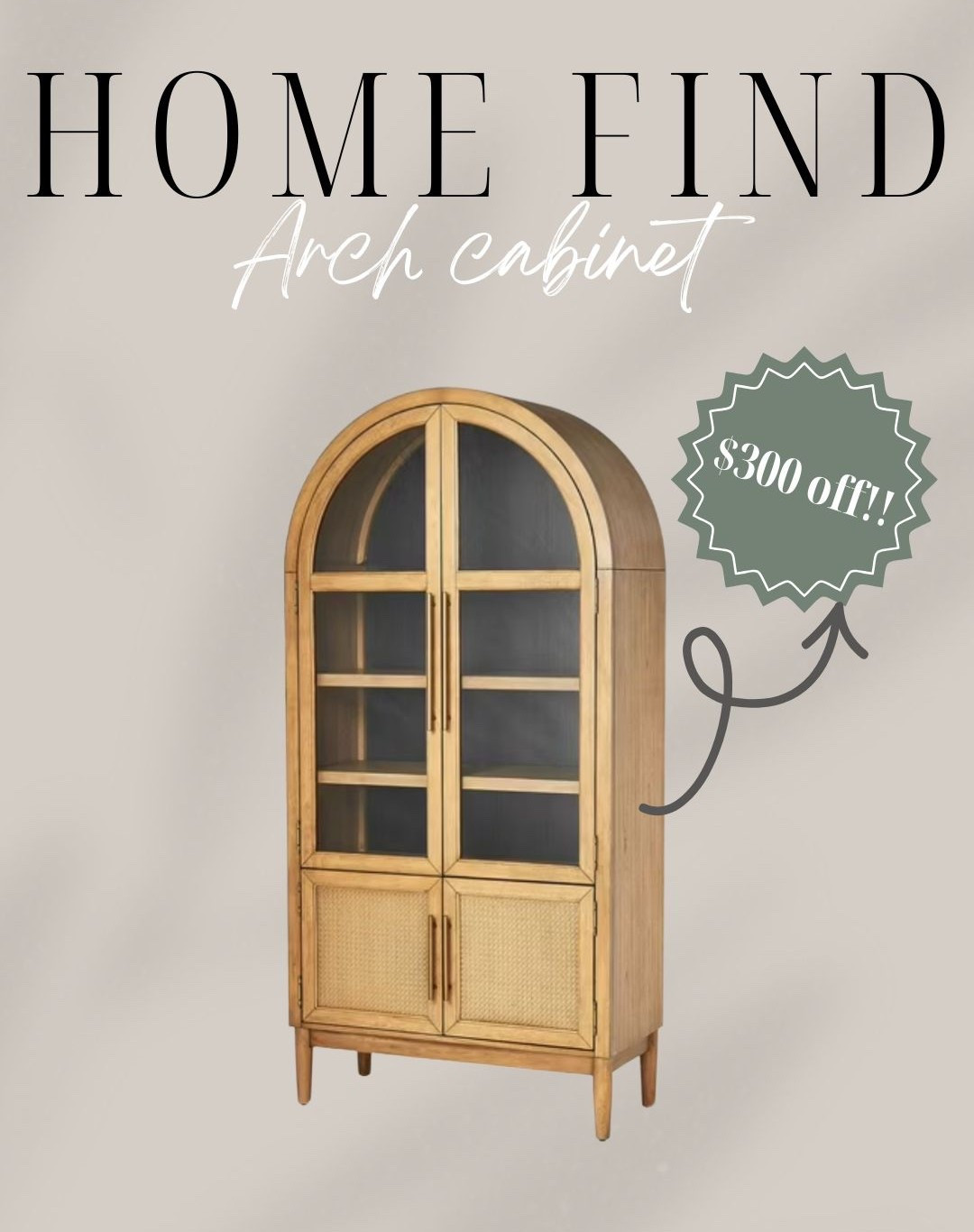I can’t believe this cabinet is only $299 right now!!

#LTKFindsUnder50 #LTKSaleAlert #LTKHome
