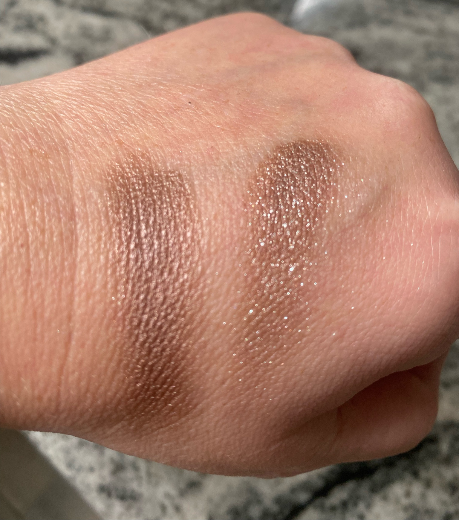 Two great fall taupe colored eyeshadows! One satin for everyday wear and the other one with sparkles for evening or events!

#LTKsalealert #LTKunder50 #LTKbeauty