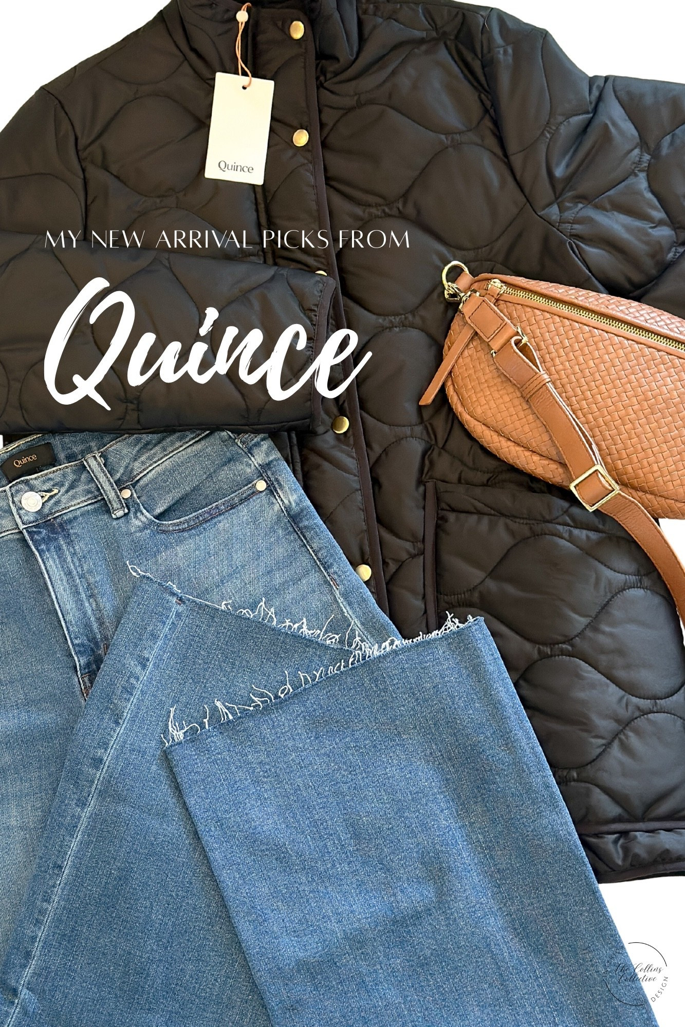 Quince finds, featherless jacket, frayed hem jeans, Italian leather woven purse

#LTKWorkwear #LTKSeasonal #LTKSaleAlert