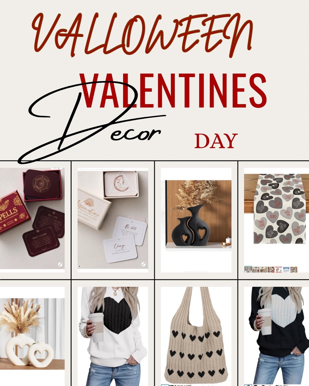 Valentine’s Day / Valloween 
As seen in my YouTube Videos LcTheOctobergirl 

#LTKHome #LTKBeauty #LTKSeasonal