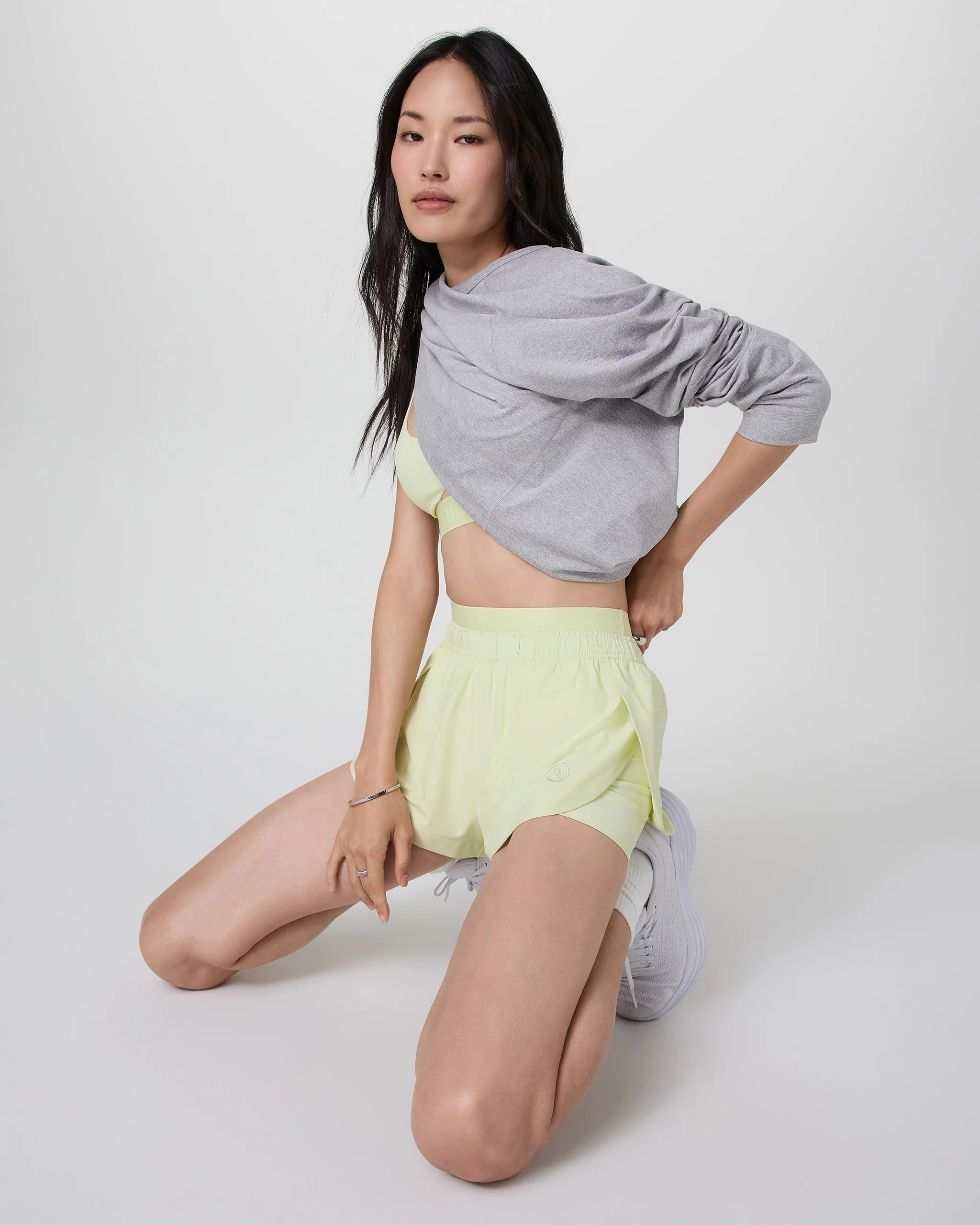 Luna Short 2" | Women's Lemongrass Running Shorts | Vuori | Vuori Clothing (US & Canada)