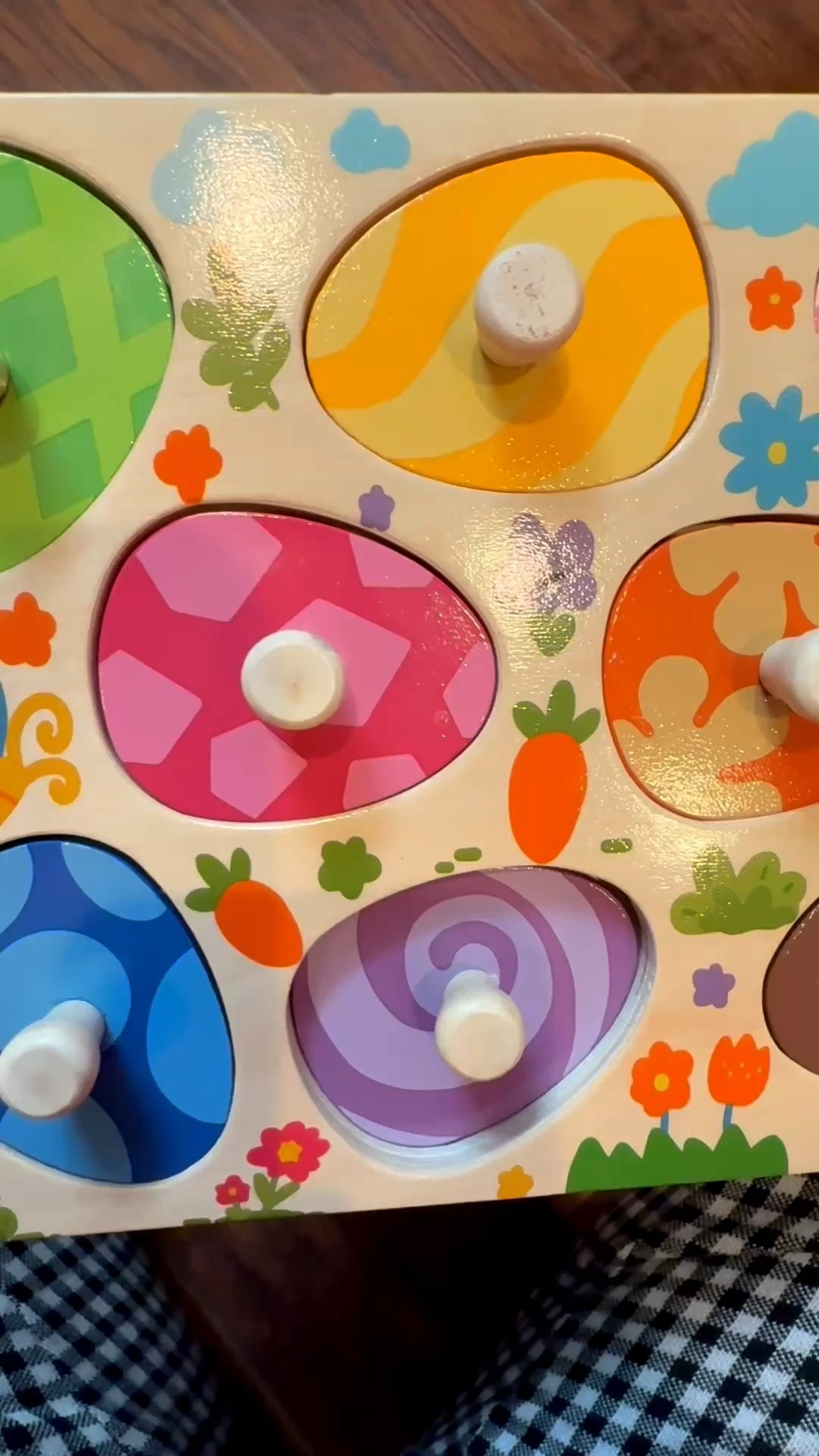 Wooden puzzle for one year old. 

#LTKBaby #LTKKids #LTKTravel