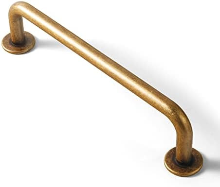 Goo-Ki 6 Pack Vintage Brass Cabinet Handles, 5" Hole Center Antique Bronze Drawer Pulls , Zinc Al... | Amazon (US)