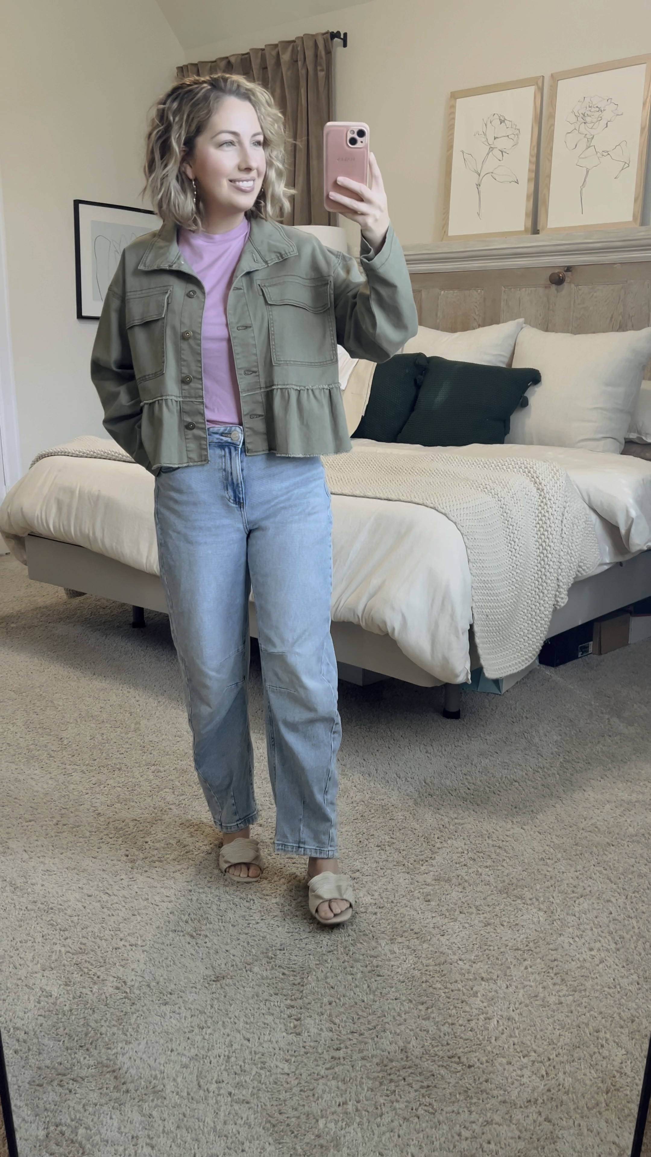 Off to celebrate my sweet momma’s birthday 💜

Size 1 in denim, XS in T, and jacket  

#LTKStyleTip #LTKPetite #LTKFindsUnder50