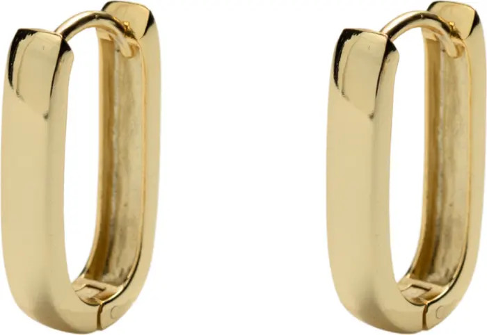 Wide Oblong Hoop Earrings | Nordstrom