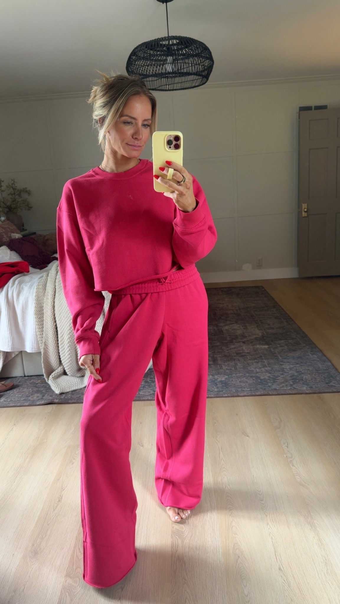 The quality of this set is great! It’s heavy and perfectly oversized.

I’m wearing a small in both pieces. 

#LTKOver40 #LTKootd