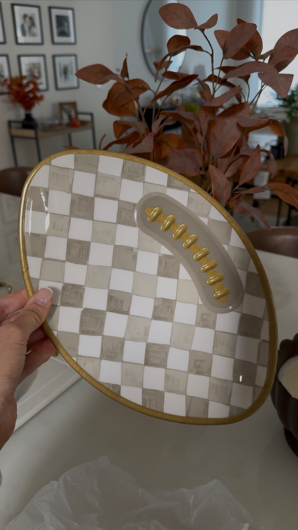 Can’t believe this is only $10 at target! Comes in green too! Perfect for football parties! 
Football, watch party, football snacks , Super Bowl party, hosting, fall hosting 