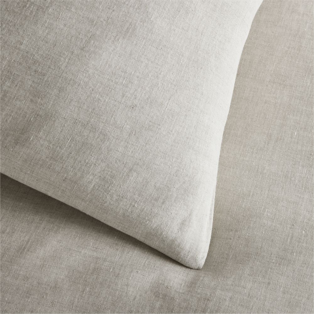 European Flax Linen Duvet Cover & Shams | West Elm (US)