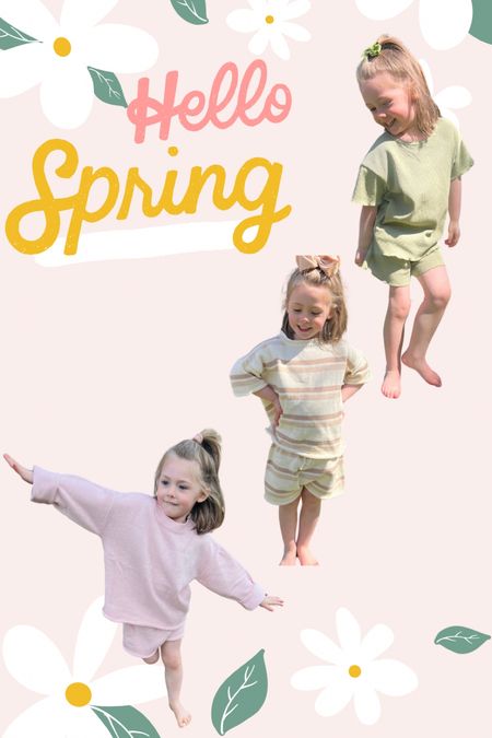 The cutest new cozy arrivals from Winnie+Crew!!💗Love these colors for Spring, and matching sets make getting ready so easy!

#LTKfindsunder50 #LTKfamily #LTKkids
