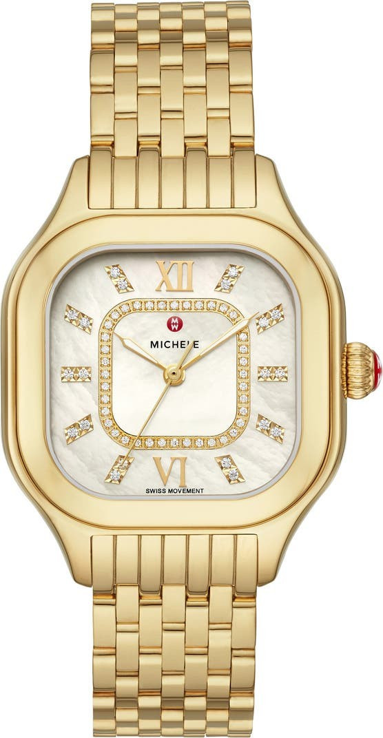 Meggie Diamond Dial Watch Head & Bracelet, 33mm | Nordstrom