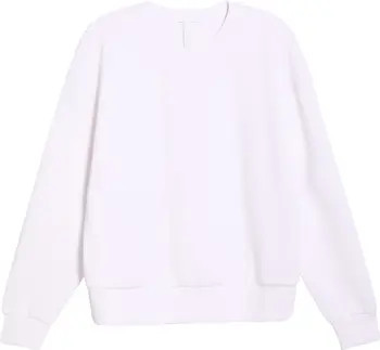 Zella Soft Luxe Boxy Crew Sweatshirt | Nordstrom | Nordstrom